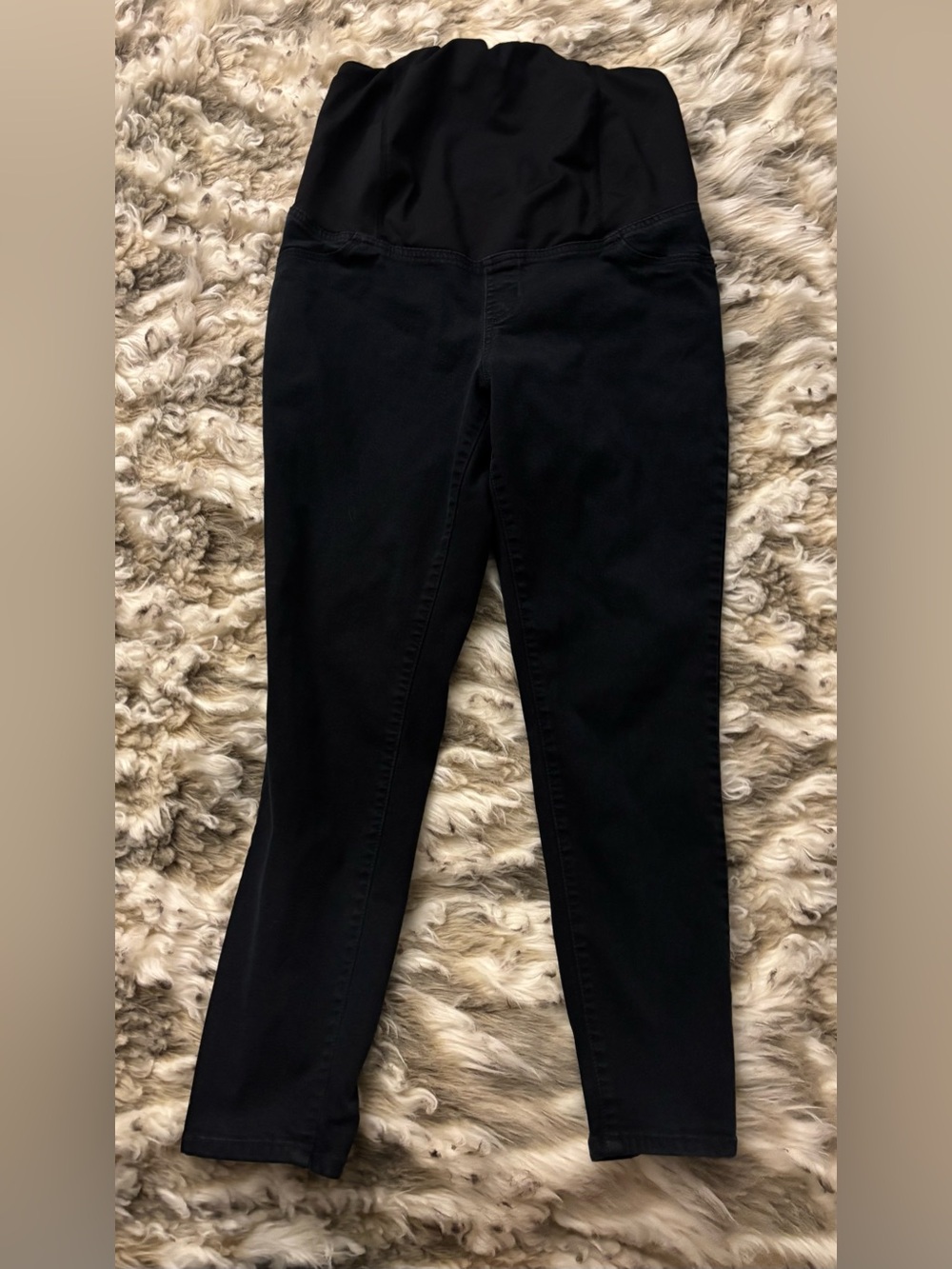 Isabel maternity black skinny jeans size 10